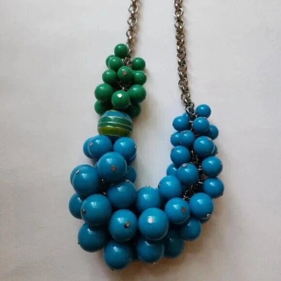 M. Haskell Chunky Multicolor Beaded Necklace with Matching Earrings - Picture 2 of 5